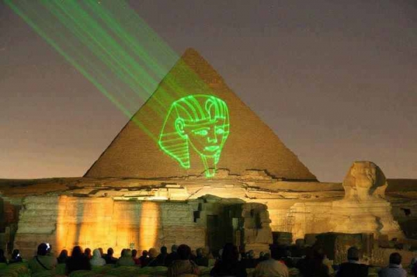 Sound and Light Show at The Pyramids